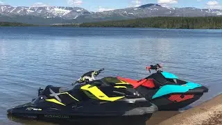Sea-doo Spark Trixx на озере Имандра