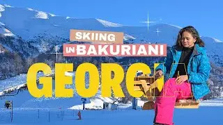 🇬🇪 | POV: Skiing at Didveli's Beginner Slope in Bakuriani ⛷️ 
