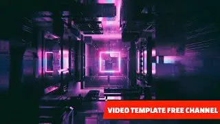 Cool 3D Nightclub Performance Background Video