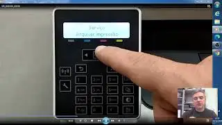 Desativando as atualizações automáticas da impressora hp m180nw.