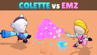 COLETTE vs EMZ | 21 Tests | Best ZOMBIE Brawler in Brawl Stars?
