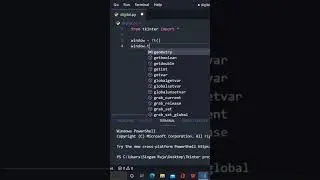 My FIRST Tkinter Project 