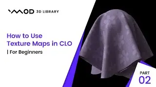 How to Use Texture Maps(Base Maps) in CLO | For Beginners