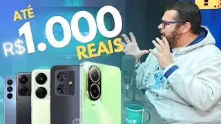 Melhores Celulares até 1.000 Reais para comprar em 2024 [RESENHA] - TecNoob