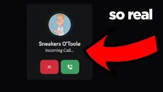 Sneakers O'Toole but it's a Discord Call