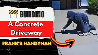🚧 Building a Concrete Driveway and Gazebo Base | Frank the Handyman