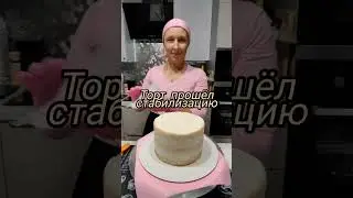 Торт "Сочная смородина" для девушки/женщины. Декор из свежей клубники 🍓