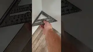 Check your corners before you cut your miters.