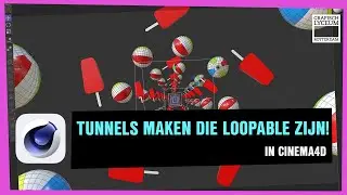 Cinema4D | Een VJ tunnel maken