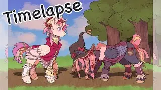 Procreate Timelapse- Royalty