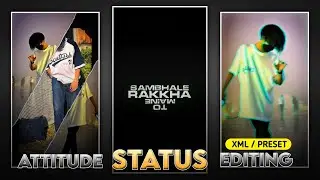 Ayega Maza X Hello Uncle Video Editing Alight Motion | Attitude Xml Video Editing Alight Motion