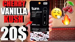 This TURN DISPOSABLE tasted like CHERRIES! | Turn Down Disposable | Cheap Carts #83