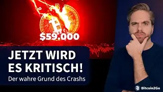 BITCOIN: Jetzt wird es kritisch! - Halving, Altcoin Crash & der wahre Grund für den Absturz