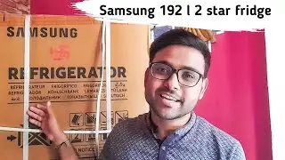 Samsung 192 l direct cool single door refrigerator 🤑 unboxing & review 🔥