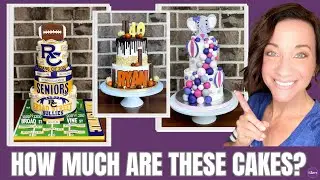 Telling You How Much I Charged For Some Recent Cakes!