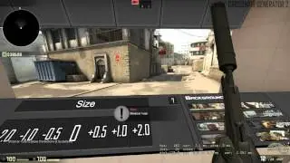 Easy change to your Crosshair CSGO - Workshop: crashz' Crosshair Generator v2