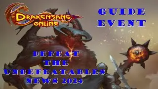 Drakensang Online | DEFEAT the UNDEFEATABLES event guide | News 2024 From Test Server | 