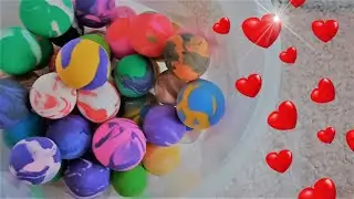 Мячики из воздушного пластилина своими руками. М