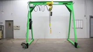 Carney Battery Handling - Hydraulic Gantry Crane
