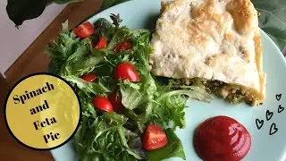 Spinach and 'Feta' Cheese Pie (Vegan)