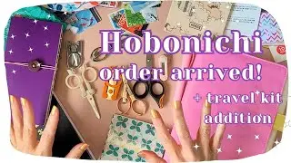 Hobonichi 2025 Arrived! ✈ {unboxing + testing travel scissors}