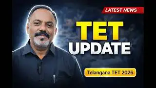 TET 2026 BIG UPDATE 🚨 | Telangana Aspirants Must Watch!