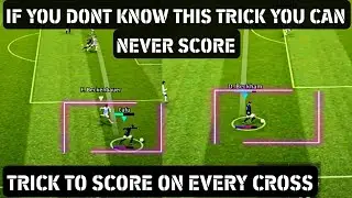 How To Score Easily Using Stunning Crosses 🔥| Cross Spamming in Efootball Mobile 2022