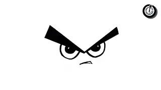 Angry Face Drawing Tutorial | How to draw a Angry Face Mask Emoji Easy