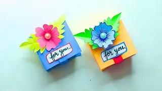 DIY Gift Box Ideas | How to make a Gift Box with Paper | Gift Box | Handmade gift box idea | #diy