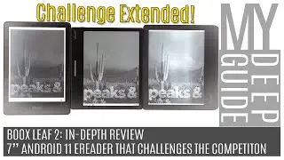 Boox Leaf 2: In-Depth Review of the 7