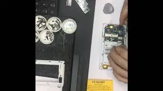 Разборка / замена контакта АКБ / сборка ZTE V815W