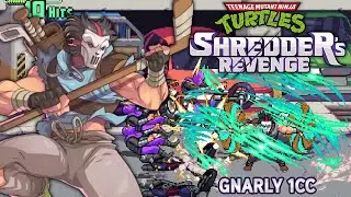 TMNT: Shredder's Revenge - Arcade Mode - Gnarly 1CC (Casey Jones)