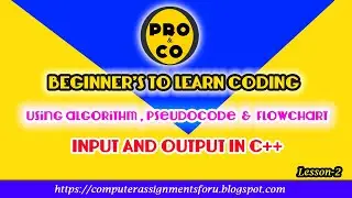 INPUT AND OUTPUT IN C++( BEGINNER’S TO LEARN CODING)