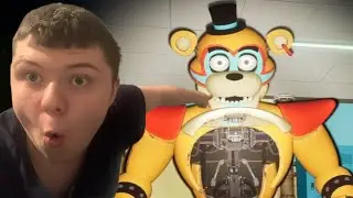 GLAMROCK FREDDY IS HERE! (Five Nights At Freddy's: Security Breach Part 1)