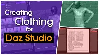 Creating Clothing for Daz Studio Part 1 - Clothing Base