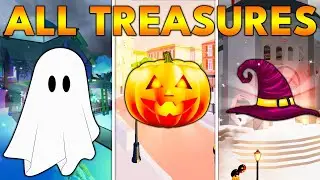 ALL TREASURES LOCATIONS IN ARSENAL.. (ROBLOX)