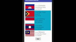 Select multi items in RecyclerView Android
