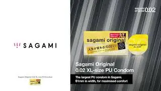 Sagami Original 0.02 XL-size PU Condom
