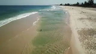 Ponta Negra no inverno