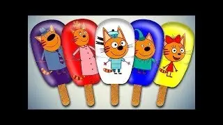 Три кота - У папы на работе, ФАБРИКА МОРОЖЕННОГО!!