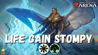 SELESNYA LIFE GAIN STOMPY DECK IN MTGA 2022 STANDARD RANKED!!