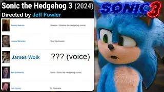 NEW Sonic Movie 3 MYSTERY VOICE ACTOR FOUND?! [New Character?]