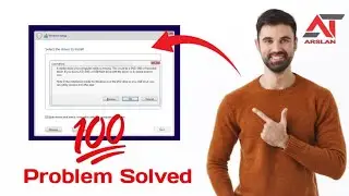 A Media Driver Your Computer Need is Missing |  Windows 10 installation FIX |  ARSLAN TECH