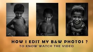 Edit your photos just 5 minutes using lightroom mobile(B&W PHOTO EDIT)