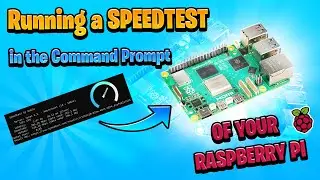 HOW TO run an internet SPEEEDTEST in the Command Prompt of your Raspberry Pi | CLI OOKLA