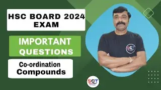 HSC BOARD 2024 EXAM | IMPORTANT QUESTIONS | CO-ORDINATION COMPOUNDS