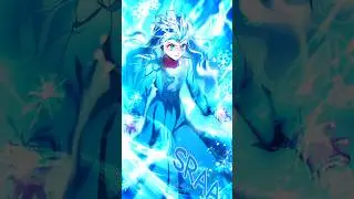 His first awakening of power ✨❄️ 