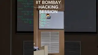 Hacking Session👨‍💻 IIT BOMBAY ✨