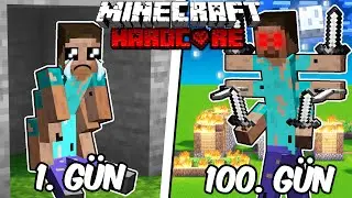 Hardcore Minecraft'ta THAT THING Olarak 100 Gün Geçirmemin Hikayesi...