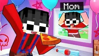 HOME ALONE without my MOM in Minecraft!